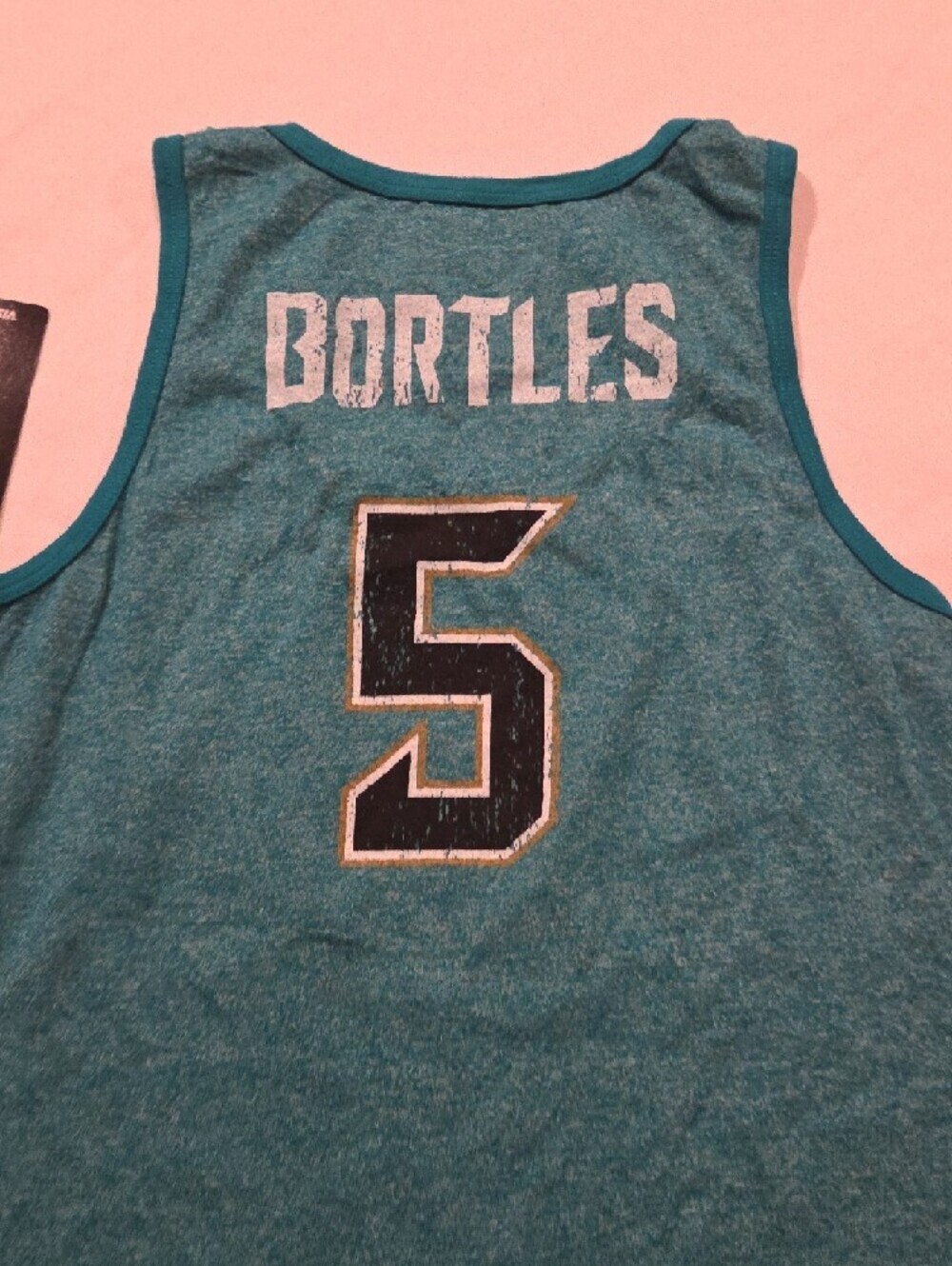 NFL Teal Muscle Tank with Jaguar Head Graphic - Picture 5 of 6